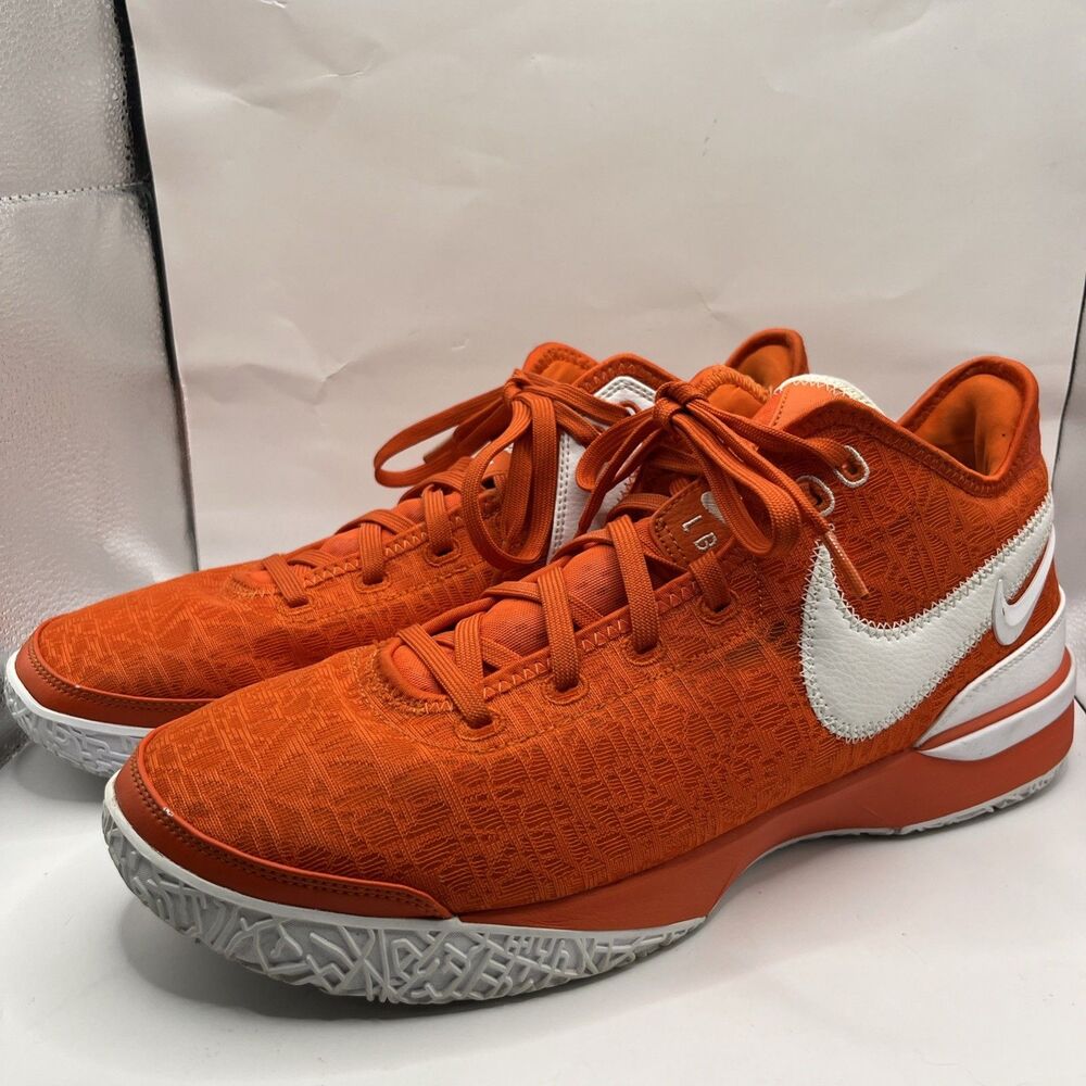 Nike LeBron NXXT Gen TB Promo Team Orange Basketball Shoes Mens 12 FN7092-801